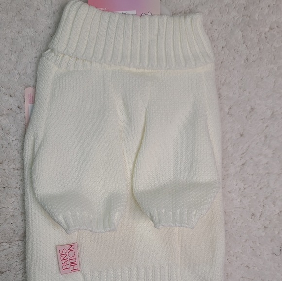 Paris Hilton 3D HEART VALENTINES DAY DOG Knit Sweater - Picture 7 of 11